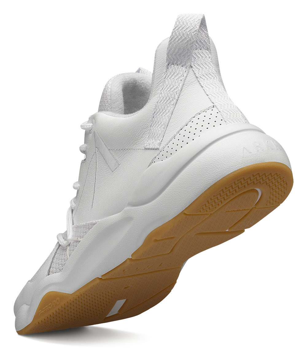 ARKK Collection Asymtrix Mesh F-PRO90 | All White Light Gum | Women Asymtrix